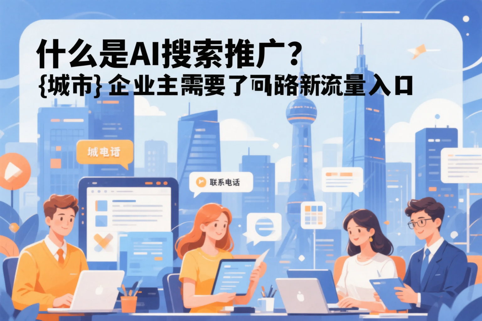 什么是AI搜索推广？贺州企业主需要了解的新流量入口