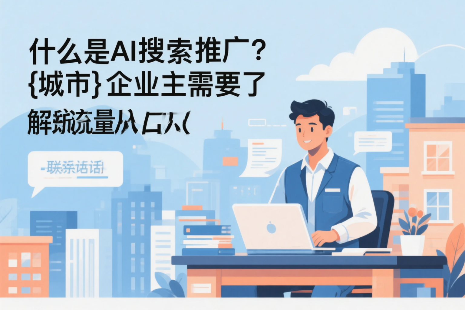什么是AI搜索推广？贺州企业主需要了解的新流量入口