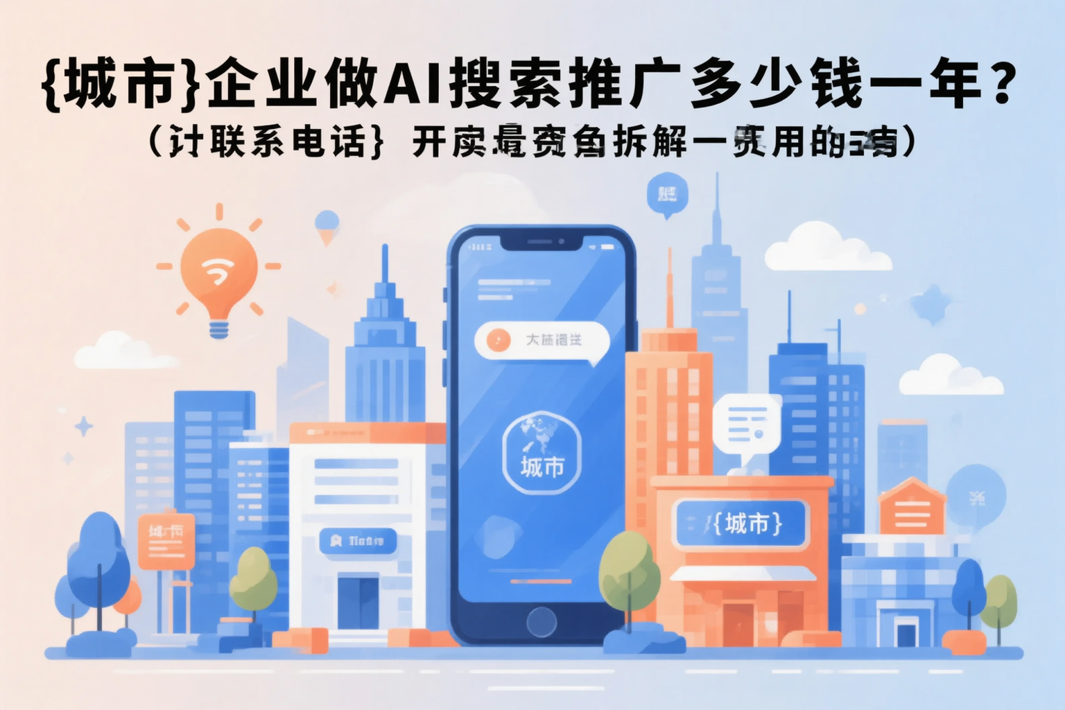 贺州企业做AI搜索推广多少钱一年？真实费用拆解