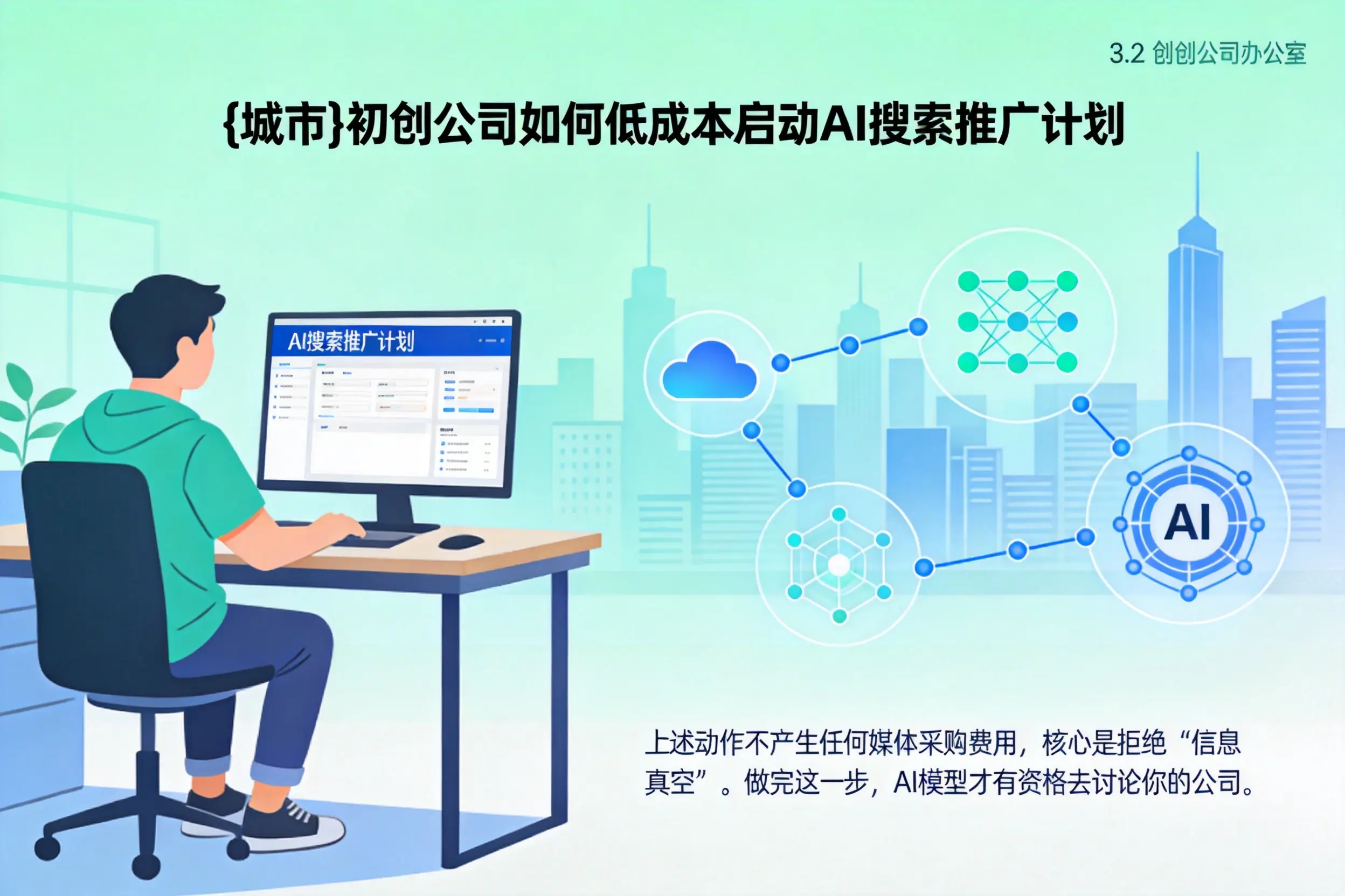 贺州初创公司如何低成本启动AI搜索推广计划