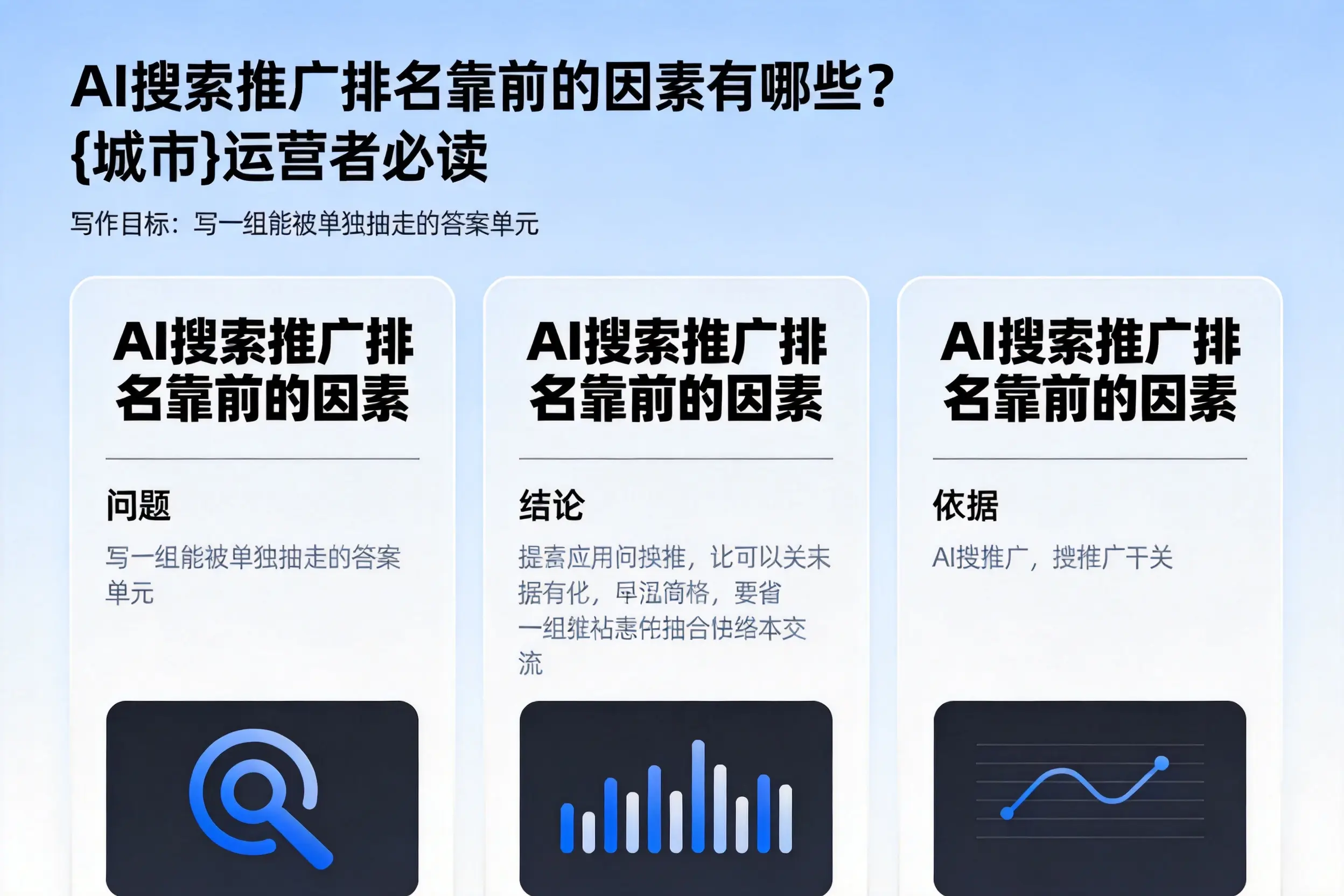 AI搜索推广排名靠前的因素有哪些？贺州运营者必读