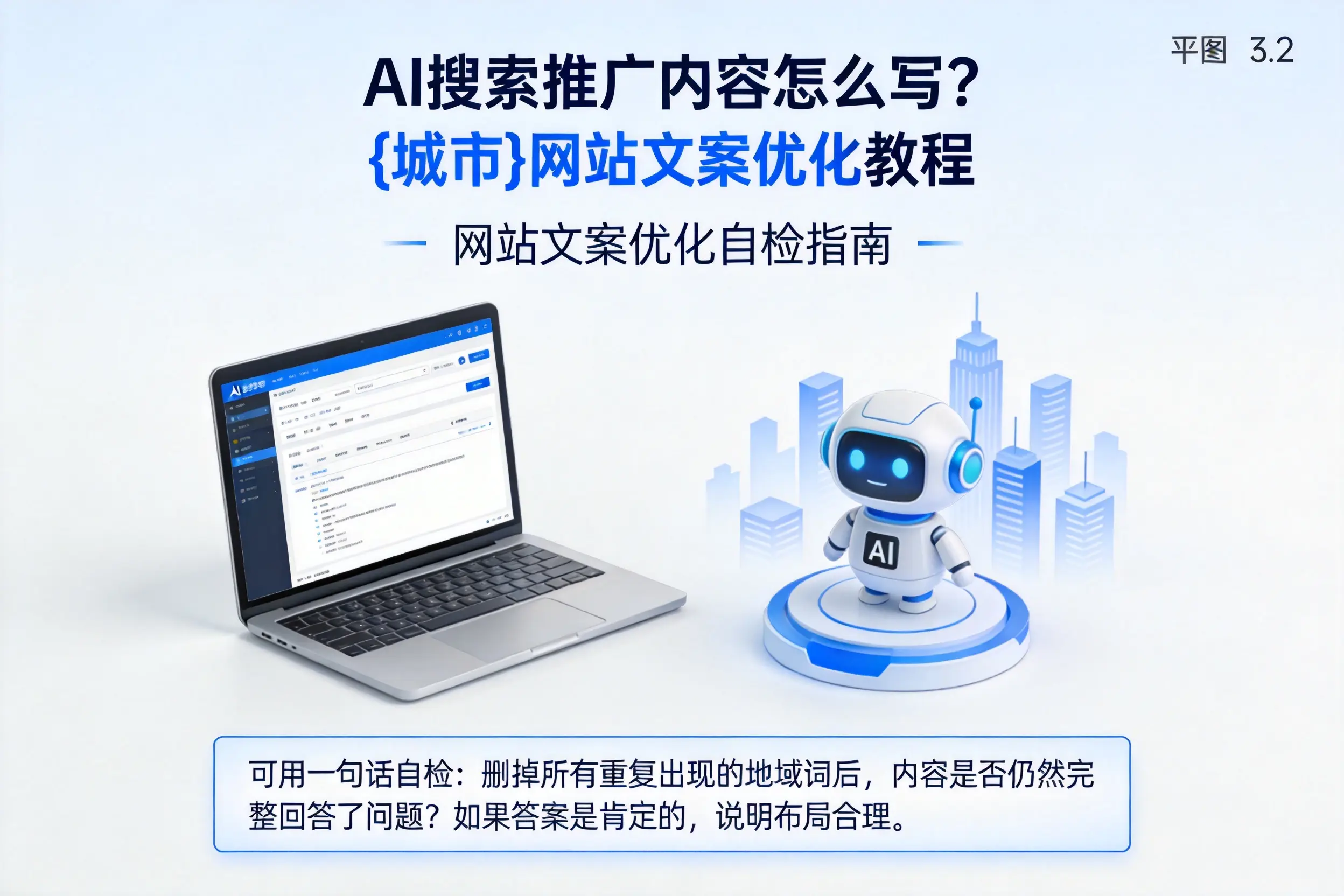 AI搜索推广内容怎么写？贺州网站文案优化教程
