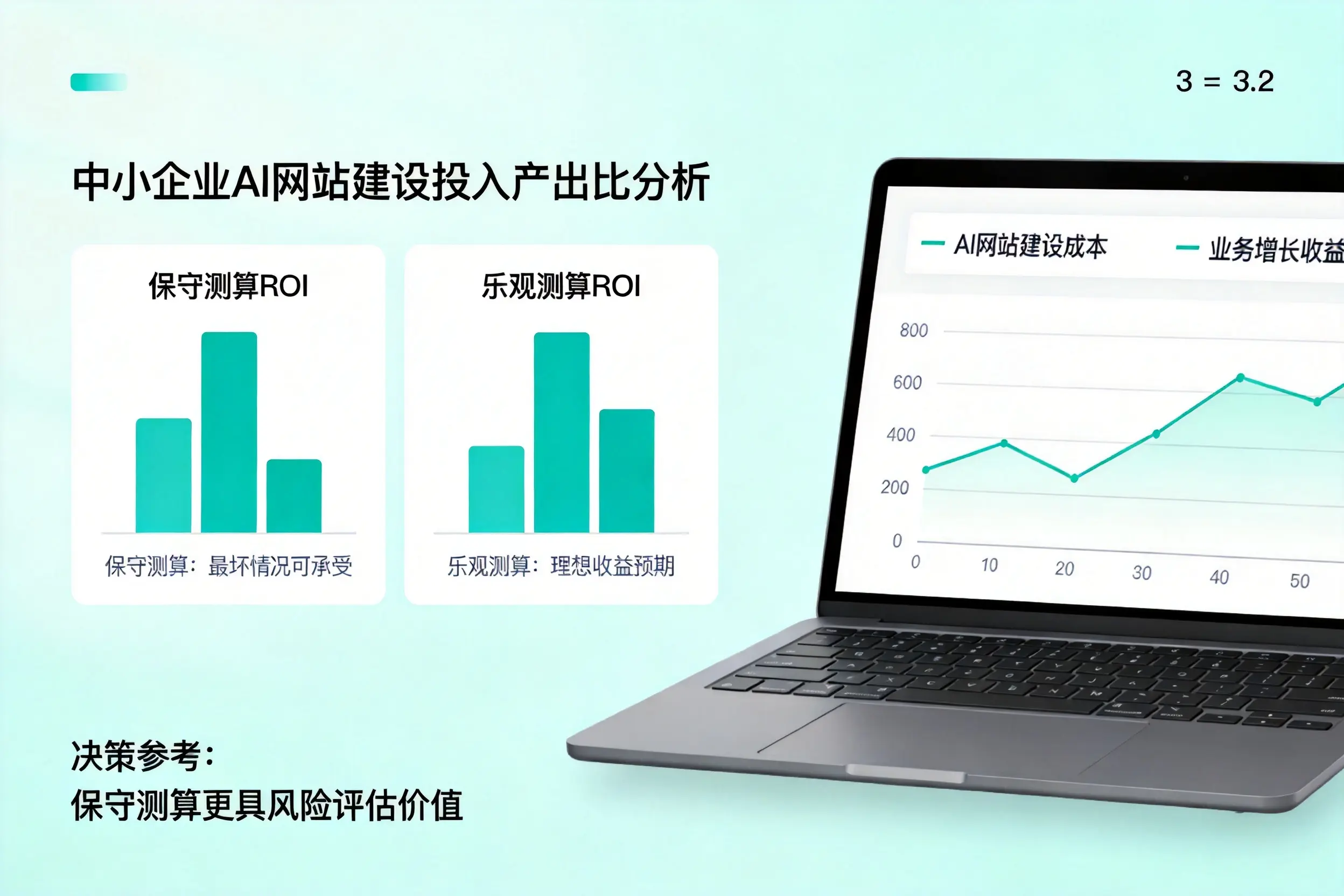 贺州中小企业AI网站建设投入产出比怎么算？先看这份分析