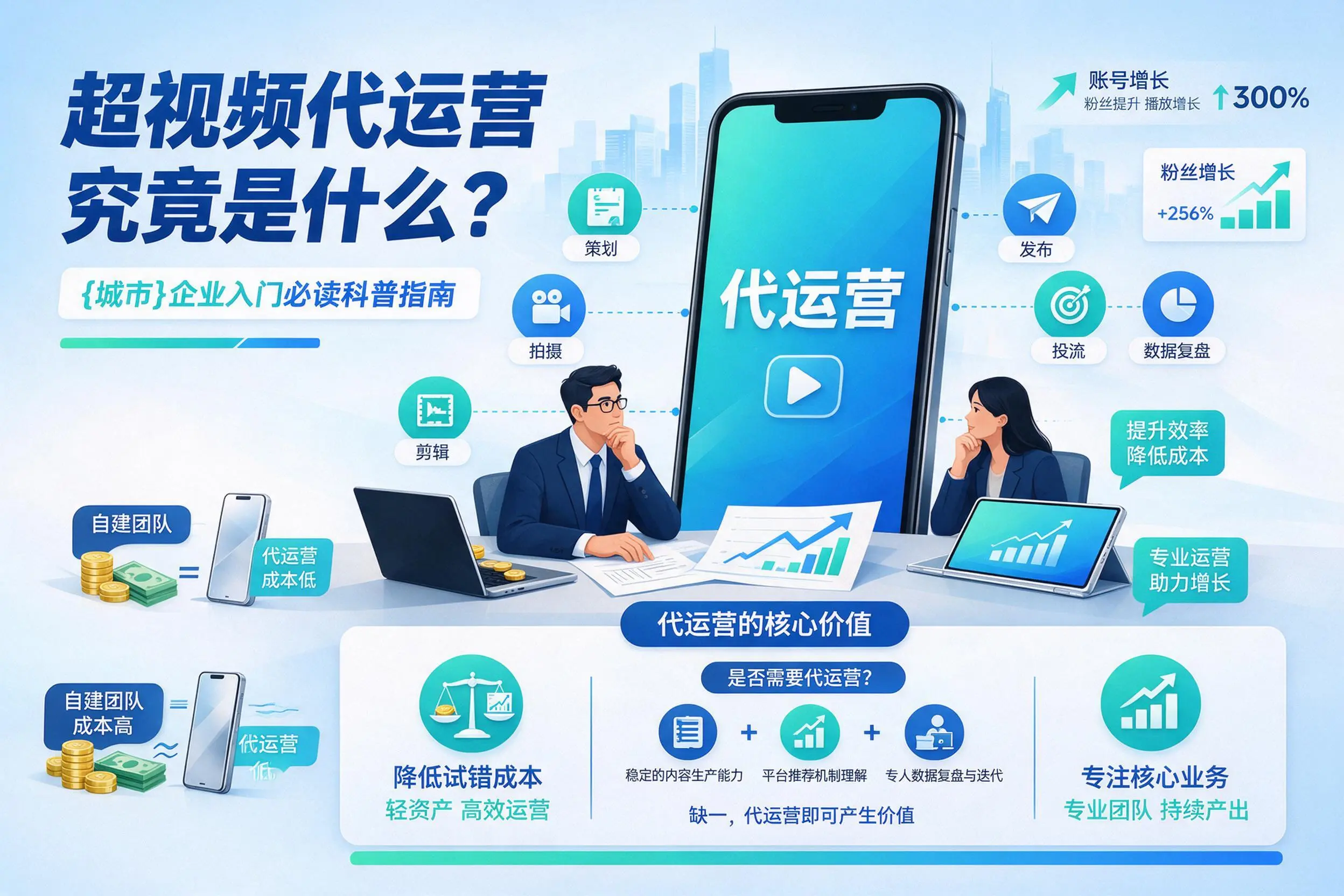 短视频代运营究竟是什么？贺州企业入门必读科普指南