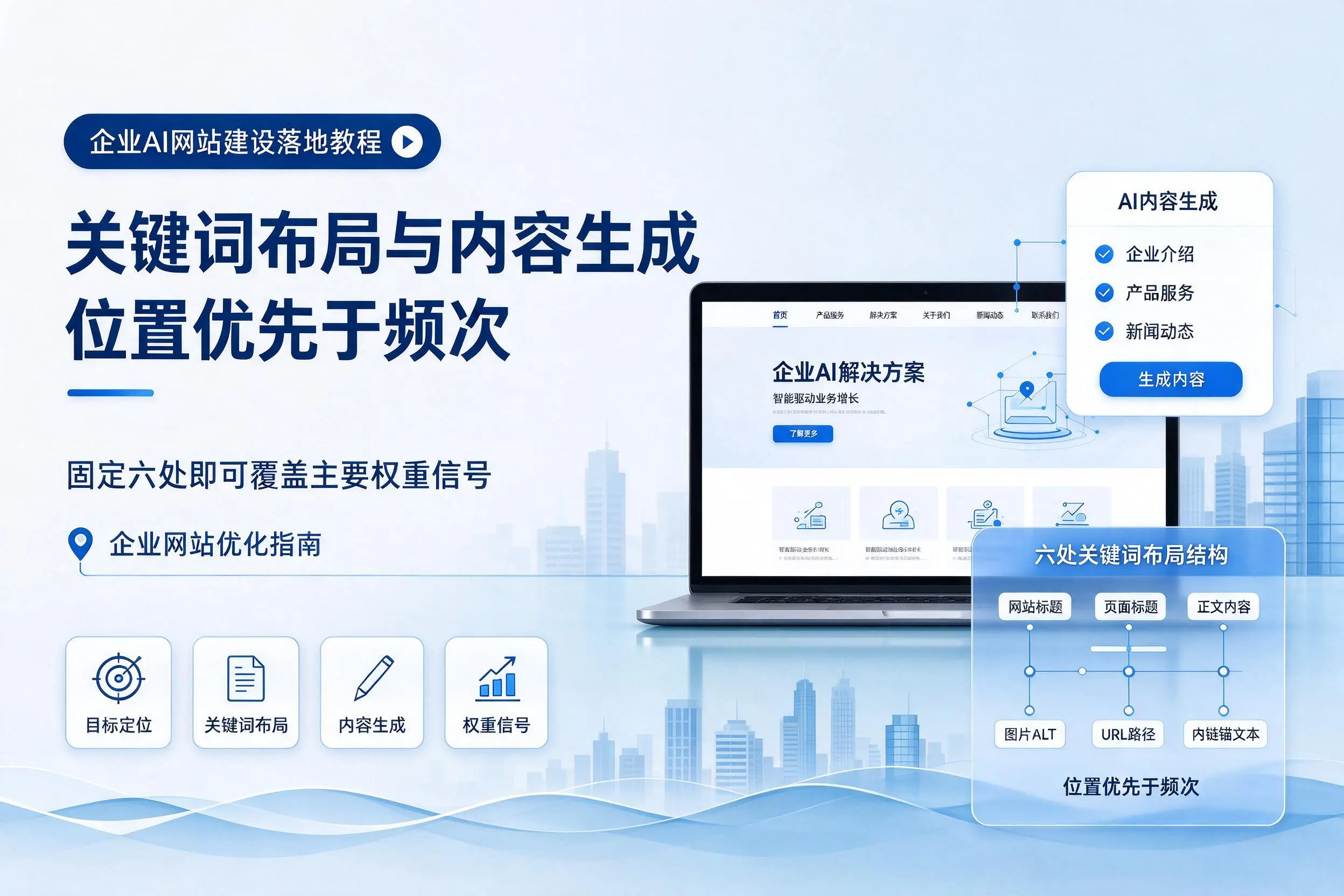 贺州企业AI网站建设落地教程：关键词布局与内容生成